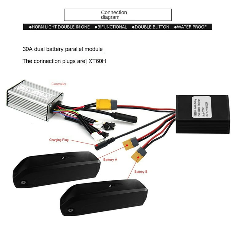 Electric Bike Conversion Kit Aepiraza Electric Bike Dual Battery