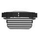 thumbnail image 3 of Fotbe Black And White Diamonds Cangurera Cuadrada con Estampado de Doble Capa, Bolsa de Cintura Ajustable Mini para Hombres y Mujeres, 3 of 9