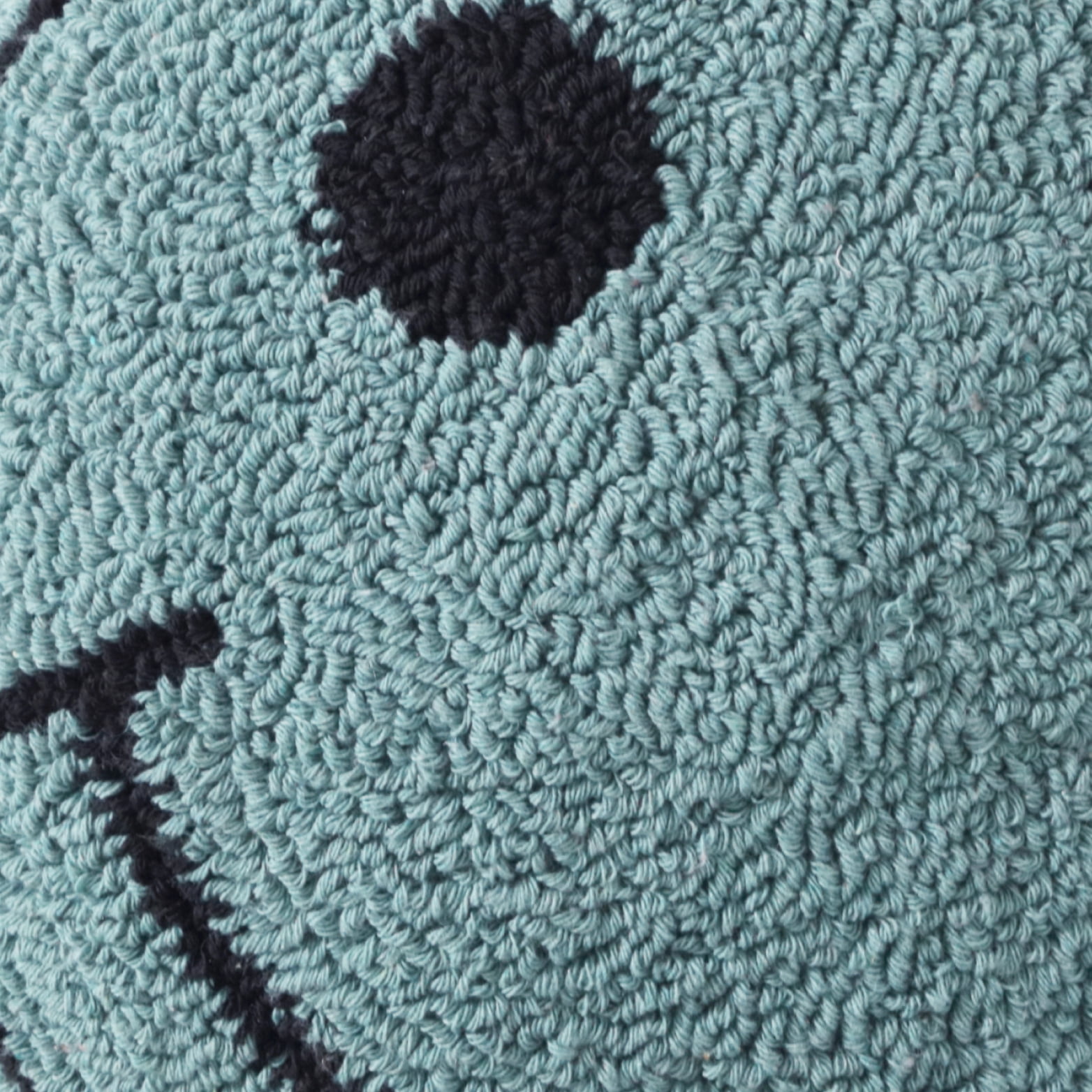 Mainstays 16" x 16" Smiley Face Decorative Pillow, Sage Green