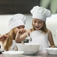 thumbnail image 2 of Dress Up America Chef Hat - White Bakers Hat for Adults and Kids - Adjustable Kitchen Costume Cap - Kids, 2 of 4