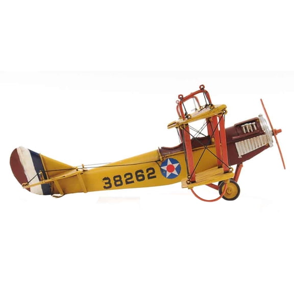 1918 Yellow Curtiss JN-4 1:24