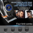 thumbnail image 6 of LQT  Men's Hair Cutting Set, Men's Grooming Gifts, Electric Hair Clippers, USB Rechargeable, Durable Blades, Hair, Beard & Full Body Grooming, 6 of 7