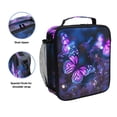 thumbnail image 2 of ALAZA Butterflies in Blue Lunch Box Insulated Lunch Bag Reusable Thermal Cooler Tote School Picnic, 2 of 6