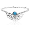 thumbnail image 1 of Women Anklet Creative Ethnic Style Alloy Foot Jewelry Foot Chain Boot Anklet, 1 of 8