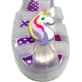 thumbnail image 5 of Huarache Bubble Gummers para NIÑA Unicornio y Arcoíris Tornasol Oyster 17.0 cm, 5 of 5