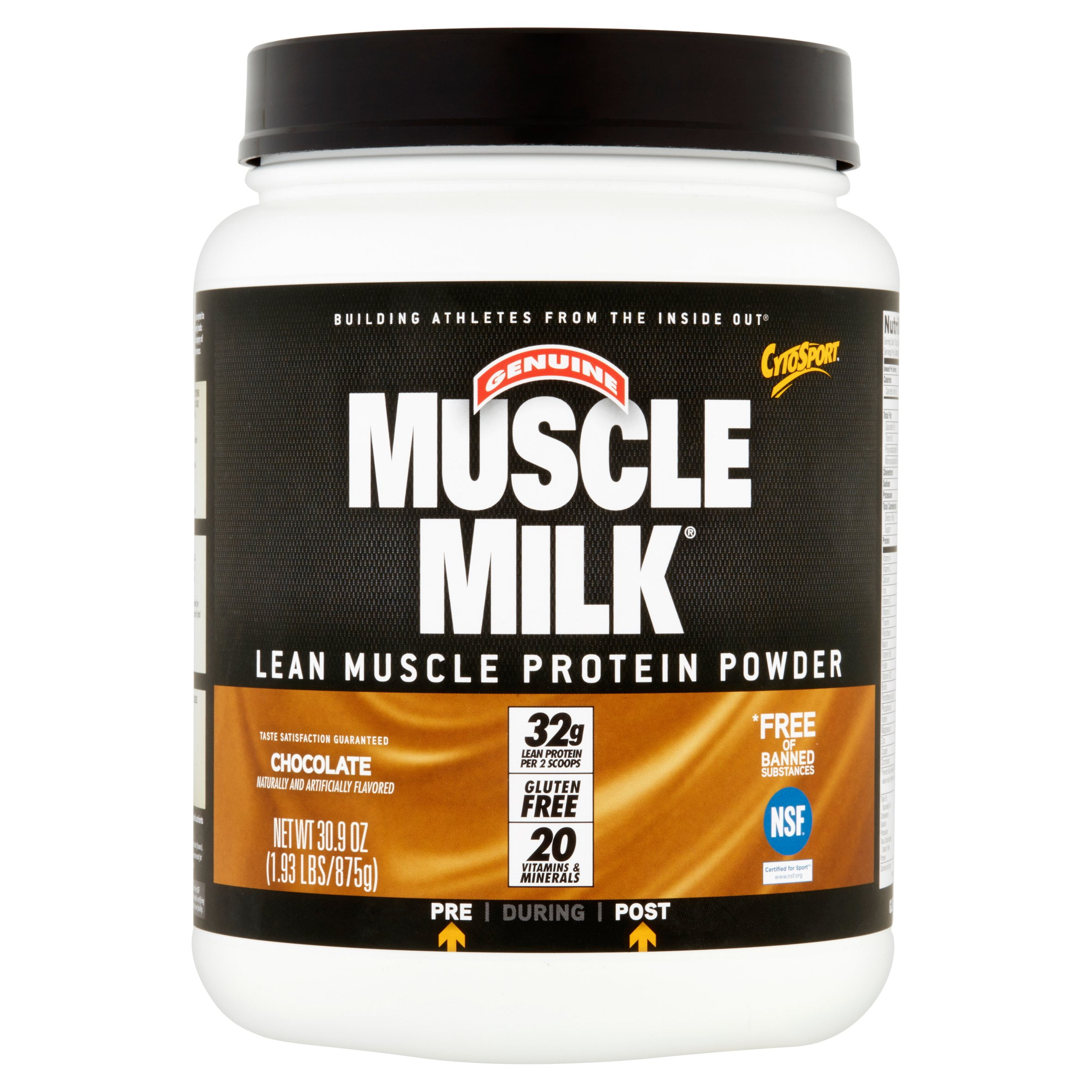 Muscle Milk Chocolate Protein Nutrition Shake, 14 fl oz, 12 pack Walmart com Muscle Milk Chocolate Protein Nutrition Shake, 14 fl oz, 12 pack Walmart com