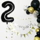 thumbnail image 3 of Globos de aluminio negros, decoraciones digitales para fiestas de cumpleaños, globos digitales, 3 of 6
