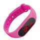 thumbnail image 3 of Cateissary Reloj de Digital fino para niños con pantalla LED, de Fitness para estudiantes, suministros deportivos para niños y niñas Relojes inteligentes Rosado 240*15mm, 3 of 5
