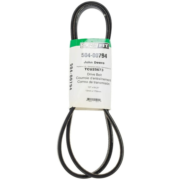 SureFit Drive Belt John Deere TCU25673 TCU28433 Z925A Z930A Z950A Z960A Z970A