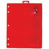 HQ Advance Products 3-Hole Pencil Pouch 785-Inch x 10-Inch (30002 Assorted Colors