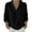 Black, variant on Sweater Tops for Women V Neck Long Sleeve Pullover Dressy Casual Knit Sweaters Plus Size Loose Solid Color Cozy Trendy Fall Winter Clothes
