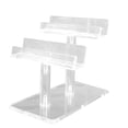 thumbnail image 2 of Pnellth 1 Set Acrylic Glasses Display Stand Multi-tiers Heavy Duty Non-slip Freestanding Desktop Sunglasses Eyeglasses Eyewear Show Holder Rack, 2 of 7