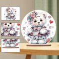 thumbnail image 3 of Kit de mesa con pintura de diamante de oso con forma especial, decoración artística para el hogar, dormitorio y oficina, 3 of 9