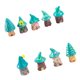thumbnail image 2 of 9 piezas de estatuas de casa BLESIY micropaisaje resina 2,6 x 4,3 cm 1,6 x 2,5 cm, 2 of 8