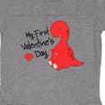 thumbnail image 3 of Inktastic My First Valentine's Day Boys or Girls Baby Bodysuit, 3 of 4