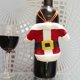 thumbnail image 4 of 1 pcs Christmas Kitchen Cutlery Santa Red Top Dinnerware Holders Pocket Fork Cover Table Decoration, 4 of 5