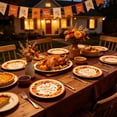 thumbnail image 4 of Halloween Sale Clearance!Fall Decorations for Home, Thanksgiving Paper Plates Festive Fall Pumpkin And Maple Leaves Patterns Disposable Tableware For Fall Harvests Party, 4 of 6