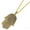 Gold, variant on Ice City Men's Iced Hamsa Hand Pendant Necklace, Cubic Zirconia Jewelry in Gold and Silver