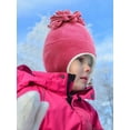 thumbnail image 5 of Spencer Baby Toddler Winter Hat and Glove Set Sherpa Lined Warm Fleece Earflap Beanie Hat & Mitten, Kids Winter Hat for Boys Girls 12-48 Months, Blue, 5 of 10