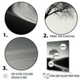 thumbnail image 3 of Designart "Minimalism Photography: Moons Melody" Minimalism Floater Framed Canvas Prints, 3 of 5