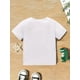 thumbnail image 3 of MILKYSHIP Boys' Dinosaur-Themed "God Says I Am" T-Shirt - Colorful & Educational Short Sleeve Casual Top, 100% Cotton, Summer Wear, Dinosaur Clothes, 3 of 6