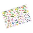 thumbnail image 3 of 8 hojas de pegatinas de pared para ventana de primavera, mariposas, pájaros, flores, ramas, calcomanías estáticas para decoración del hogar, 3 of 9