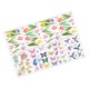 thumbnail image 3 of 8 hojas de pegatinas para ventanas, pegatinas de pared, flores, pájaros, mariposas, pegatinas decorativas para ventanas para decoración de vidrio, 3 of 9