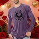 thumbnail image 1 of Ceisia Men Casual Fashion Print Round Neck Pullover Long Sleeve Sweatshirt Gift, 1 of 4