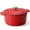 Red, variant on Carote 5QT Enamel Cast Iron Dutch Oven Pot for Sourdough Bread Stew Roast, Easy Cleaning, Bluestone