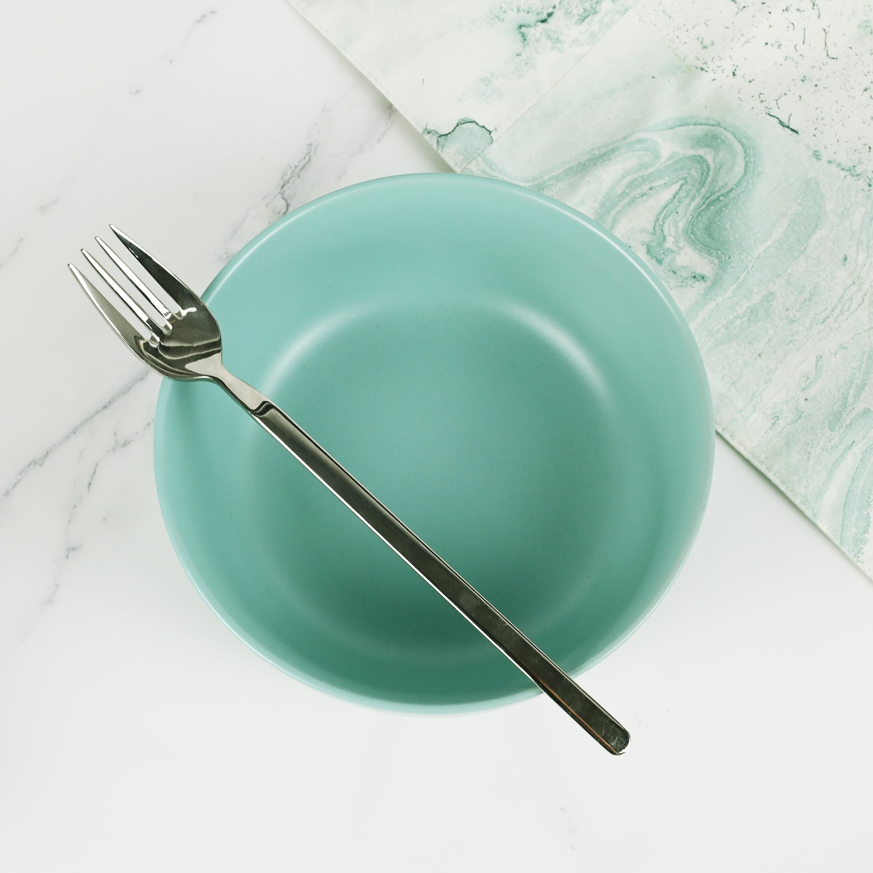 Mainstays Alessandra Mint Stoneware Cereal Bowl