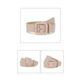 thumbnail image 6 of Colorful Square-Clasp Women's Belt, Soft PU Leather Adjustable Strap for Casual Outfits & Styles, 6 of 9