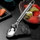thumbnail image 4 of Cuchara para Helado de Acero Inoxidable, Bordes Lisos para Un Uso Seguro, Herramienta para Hacer Platos de Fruta, Fácil de Hacer Bolas de Helado, Utensilio de Cocina Multiusos, Perfecto para, 4 of 7