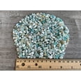 thumbnail image 3 of WHOLESALE Natural Semi Tumbled Amazonite Gemstone Chips, Crushed Mini Amazonite Crystals, Undrilled (Amazonite, 0.5 Pound), 3 of 4