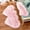 Pink#26667, variant on Ganfancp Wool Imitation Sheepskin Rugs Faux Non Slip Bedroom Carpet Mats for Home