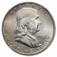 thumbnail image 2 of 1948 Franklin Half Dollar MS-63 NGC (FBL), 2 of 3