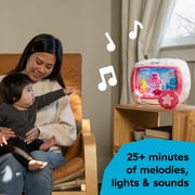 Baby Einstein Sea Dreams Soother Baby Sleep Sound Machine with Remote, Pink, Infants Ages 0 months +