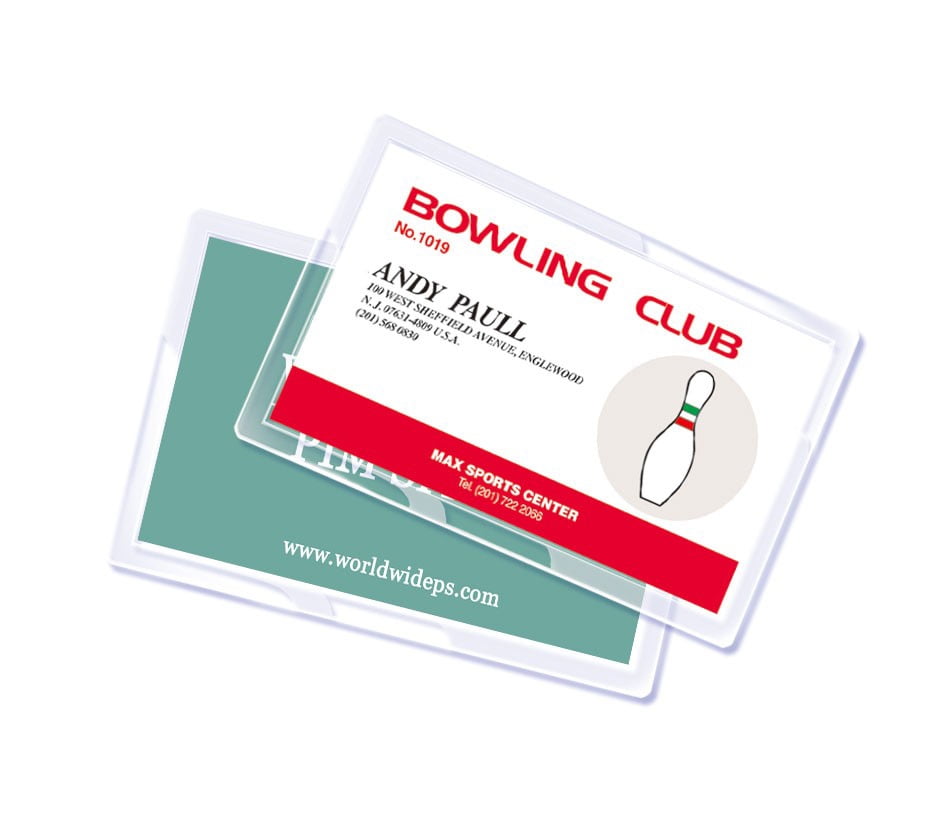 Credit Card Size - 2" x 3" - 10mil - 100 Pack - Thermal Laminating Pouch Film
