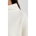 thumbnail image 3 of Free People Womens Ottoman Slouchy Tunic Sweater, White, Small, 3 of 5