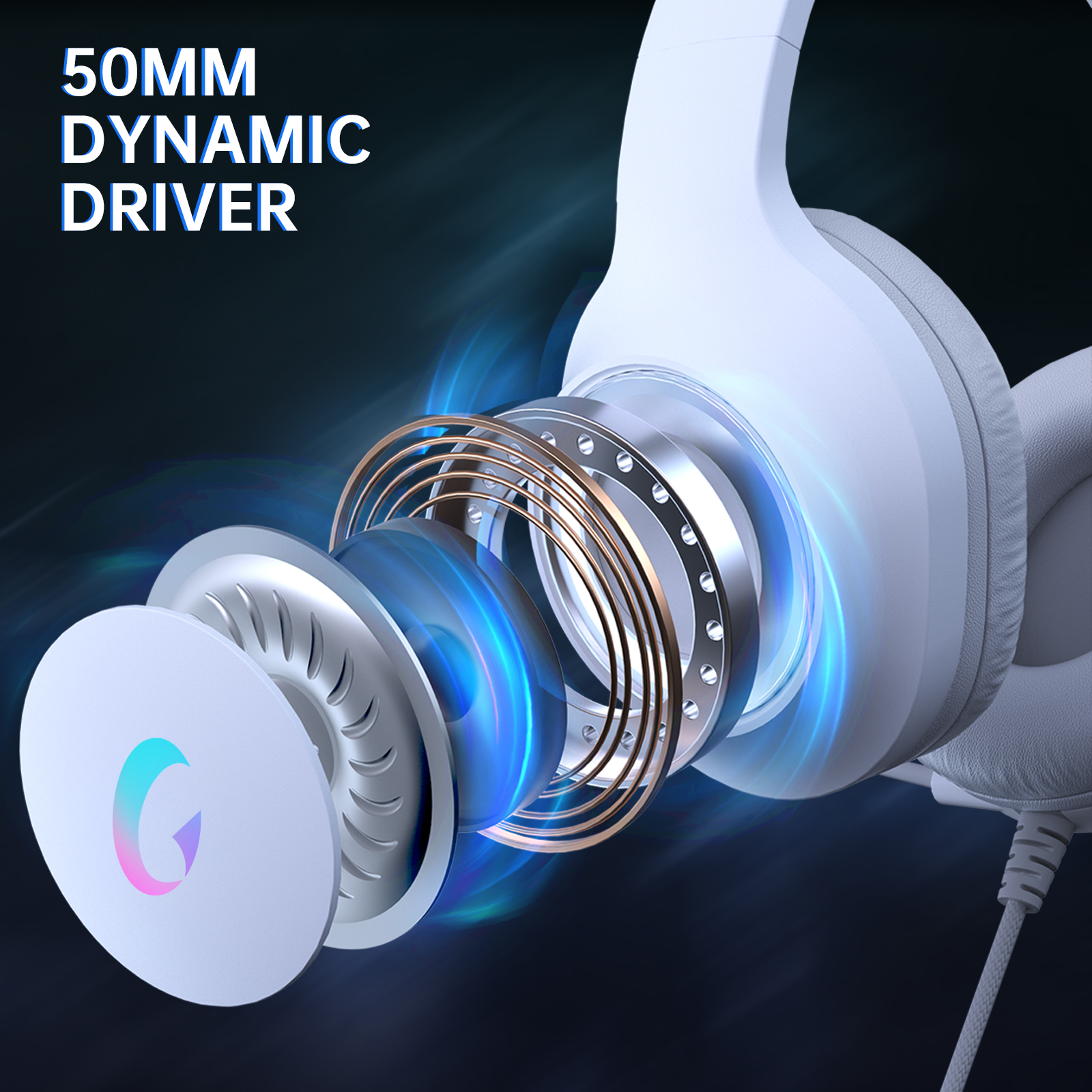 Ecomoment Wired Gaming Headset for Multi-Platform photo 2