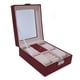 thumbnail image 5 of Organizador De Caja De Exhibición De Reloj Organizador De Caja De Reloj De Madera De Cuero Sintético Portátil Retro Con Almohada Desmontable Para Joyería Y Reloj Para Hombres ANGGREK Otros, 5 of 8