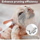 thumbnail image 4 of New Dog Paw Trimmer with LED Light Fully Waterproof Pet Hair Trimmer with LED Display Dog Clippers for Grooming 18mm Widen Blade, 4 of 5