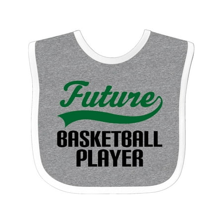 

Inktastic Future Basketball Player Outfit Gift Baby Boy Bib