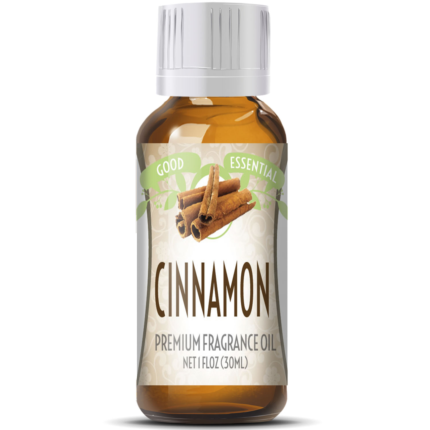 Cinnamon Scented Oil by Good Essential (Huge 1oz Bottle Premium Grade