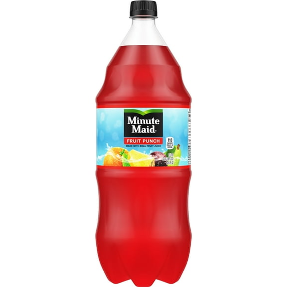 Minute Maid Fruit Punch Juice, 2 Liter Bottle