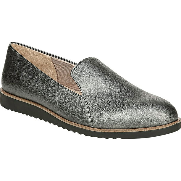 Women's Life Stride Zendaya Loafer Pewter Eco Tumble Bolt 6.5 M Women's Life Stride Zendaya Loafer Pewter Eco Tumble Bolt 6.5 M