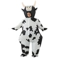thumbnail image 2 of Disfraz inflable de vaca RHYTHMARTS para Navidad para adultos, 2 of 5