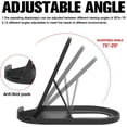 thumbnail image 4 of Soporte plegable para teléfono celular de 6 piezas, soporte ajustable para teléfono celular, universal para todos los teléfonos celulares y tabletas., 4 of 5
