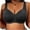 Black, variant on Womens Front Closure Mastectomy Bra Basics Wireless Post for Silicone Women Breast Forms Prosthesis Bralette Coverage