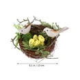 thumbnail image 2 of 2 PCS Fake Eggs to Decorate Bird Nest Craft Realistic and Yellow, 2 of 8