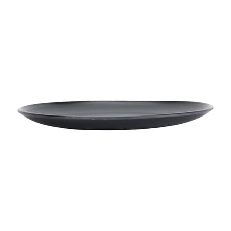 MAINSTAYS BLACK 12-PIECE ECO-FRIENDLY RECYCLED PLASTIC DINNERWARE SET